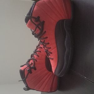 Red and black Sneakers